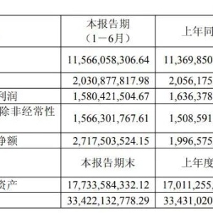 九大头部男装品牌，2025上半年业绩汇总